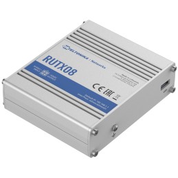 Teltonika Industrial Router RUTX08 No Wi-Fi, 10/100/1000 Mbit/s, Ethernet LAN (RJ-45) ports 4, 1