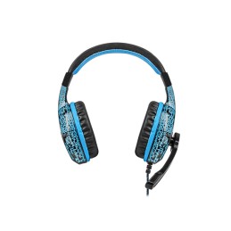 Fury Gaming Headset, Wired, NFU-0863 Hellcat, Black/Blue, Built-in microphone