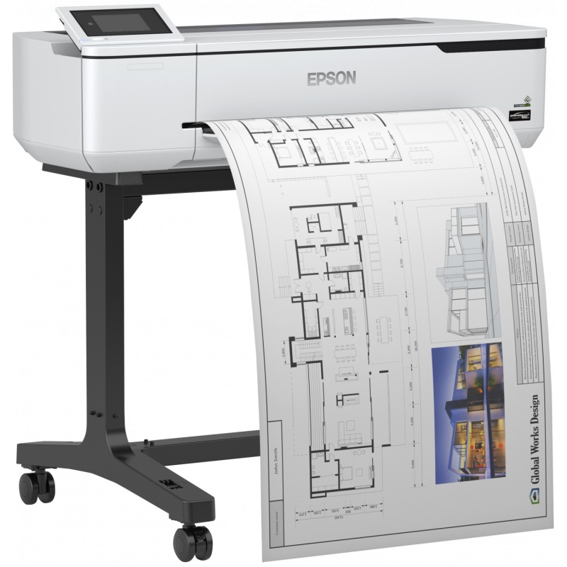 Epson Large format printer - technical SC-T3100 Colour, Inkjet Ultrachrome XD2, PrecisionCore Print Head, A1, Wi-Fi, White