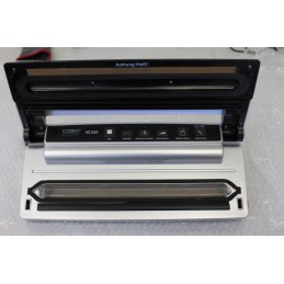 SALE OUT. Caso Bar Vacuum sealer VC 320 Pro Power 120 W, Temperature control, Silver, DEMO, USED, SCRATCHED, MISSING INNER PACKA