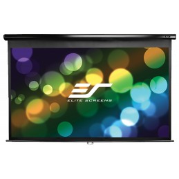 Elite Screens Manual Series M120UWH2 Diagonal 120 ", 16:9, Viewable screen width (W) 266 cm, Black