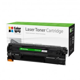 ColorWay Econom Toner Cartridge, Black, HP CB435A/CB436A/CE285A Canon 712/713/725