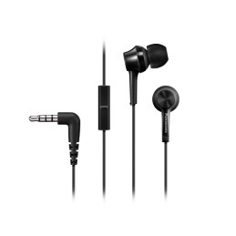 Panasonic Canal type RP-TCM115E-K In-ear, 3.5mm (1/8 inch), Microphone, Black,