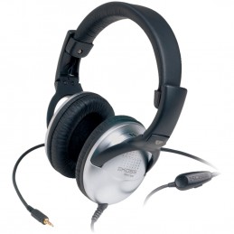 Koss Headphones QZPro Headband/On-Ear, 3.5mm (1/8 inch), Silver/Black, Noice canceling,
