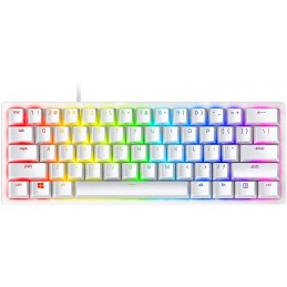 Razer Huntsman Mini 60%, Gaming keyboard, Optical, RGB LED light, US, Mercury, Wired