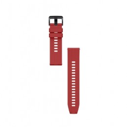 Huawei Fluoroelastomer Strap (Vermilion Red) 22m, for Watch GT Series (46mm) WATCH 3 Series, EasyFit 2-22F0 Huawei
