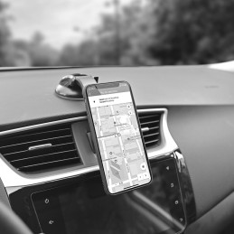 ColorWay Magnetic Car Holder For Smartphone Dashboard-2 Gray, Adjustable, 360 