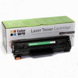 ColorWay Toner Cartridge, Black, Canon: 728/726, HP CE278A