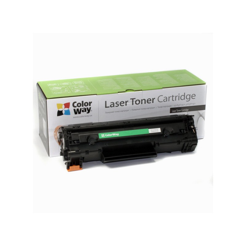 ColorWay Toner Cartridge, Black, Canon: 728/726, HP CE278A