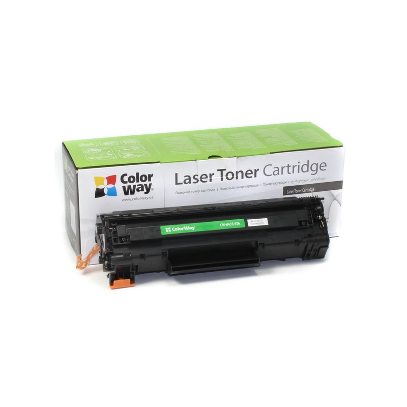 ColorWay Toner Cartridge, Black, HP CB435A/CB436A/CE285A Canon 712/713/725