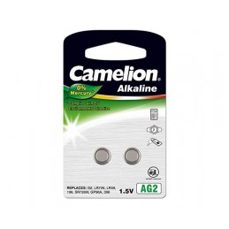 Camelion AG2/LR59/LR726/396, Alkaline Buttoncell, 2 pc(s)