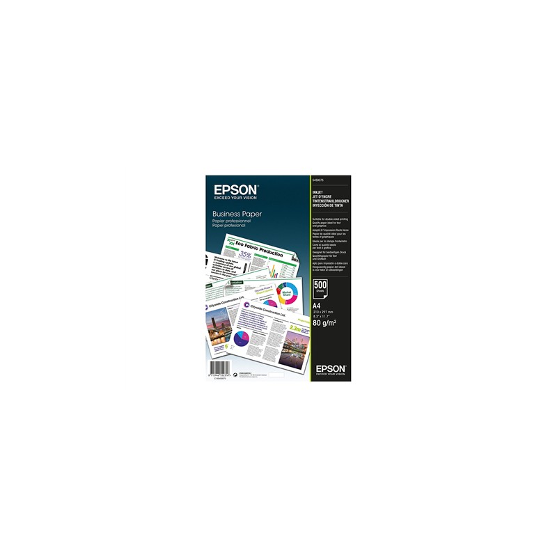 Epson Business Paper 500 sheets Printer, White, A4, 80 g/m 