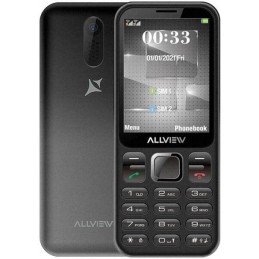 Allview M20 Luna Black, 2.8 ", 240 x 320 pixels, 32 MB, Dual SIM, micro-SIM and nano-SIM, Bluetooth, Built-in camera, Main camer