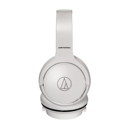 Audio Technica Wireless Headphones ATH-S220BTWH Built-in microphone, White, Wireless/Wired, Over-Ear