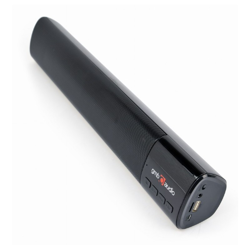Gembird Bluetooth soundbar SPK-BT-BAR400-01 2 x 5 W, Bluetooth, Portable, Wireless connection, Black