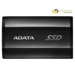 ADATA External SSD SE800 1000 GB, USB 3.2, Black
