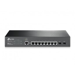 TP-LINK Switch T2500G-10TS (TL-SG3210) Managed L2, Rack mountable, 1 Gbps (RJ-45) ports quantity 8, SFP ports quantity 2