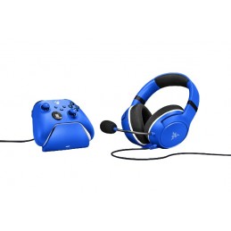 Razer Gaming Headset Kaira X and Charging Stand for Xbox Controller Duo Bundle Built-in microphone, Blue, Wired