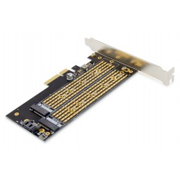Digitus M.2 NGFF / NMVe SSD PCI Express 3.0 (x4) Add-On Card DS-33172