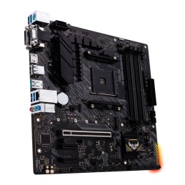 Asus TUF GAMING A520M-PLUS Processor family AMD, Processor socket AM4, DDR4, Memory slots 4, Supported hard disk drive interface
