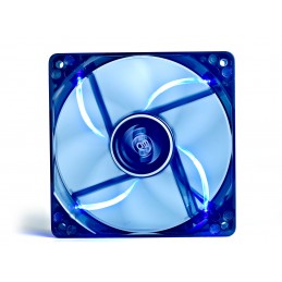 120 mm case ventilation fan, "Wind Blade 120", transparent, hydro bearing,4 LED's deepcool