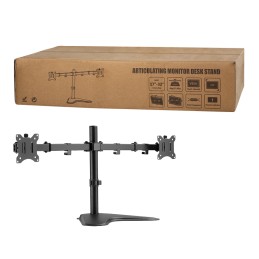 Logilink Dual Monitor Stand BP0099 Desk Mount, 17-32 ", Maximum weight (capacity) 8 kg, Black