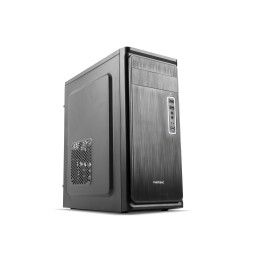 Natec PC Case Armadillo Grey, Midi Tower, Power supply included No