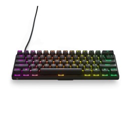 SteelSeries Gaming Keyboard Apex Pro Mini, RGB LED light, US, Black, Wired