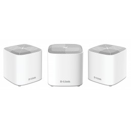 D-Link Dual Band Whole Home Mesh Wi-Fi 6 System COVR-X1863 (3-pack) 802.11ax, 574+1201 Mbit/s, 10/100/1000 Mbit/s, Ethernet LAN 