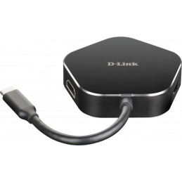 D-Link 4-in-1 USB-C Hub with HDMI and Power Delivery DUB-M420 0.11 m
