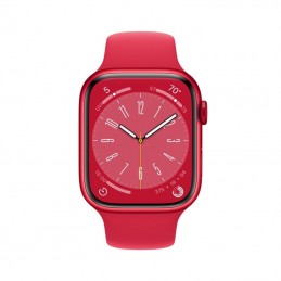 Apple Watch Series 8 MNP43UL/A 45mm, Smart watches, GPS (satellite), Retina LTPO OLED, Touchscreen, Heart rate monitor, Waterpro