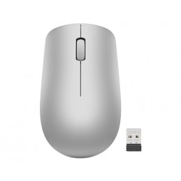 Lenovo Wireless Mouse 530 Platinum Grey, 2.4 GHz Wireless via Nano USB