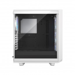 Fractal Design Meshify 2 Compact RGB White TG Clear, Mid-Tower, Power supply included No