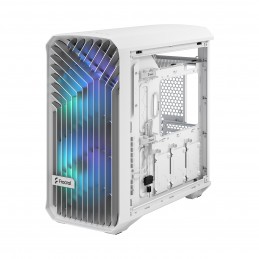 Fractal Design Torrent Compact RGB White TG clear tint, Mid-Tower, Power supply included No