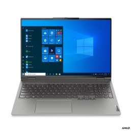 Lenovo ThinkBook 16p-ACH (Gen 2) Mineral Grey, 16 ", IPS, WQXGA, 2560 x 1600, Anti-glare, AMD Ryzen 7, 5800H, 16 GB, SSD 1000 GB