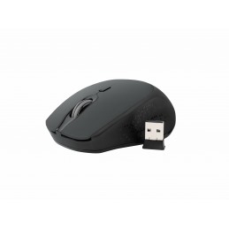 Natec Mouse Osprey NMY-1688 Wireless, Black/Gray, Bluetooth, 2.4 GHz