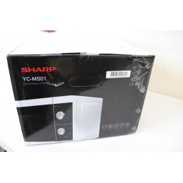 SALE OUT. Sharp YC-MS01E-W Microwave Oven, 20 L capacity, White Sharp Microwave Oven YC-MS01E-W Free standing, 800 W, White, DAM
