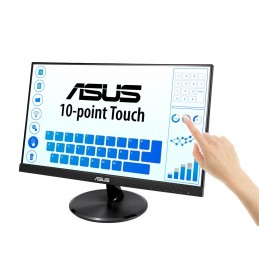 Asus Touch LCD VT229H 21.5 ", Touchscreen, IPS, FHD, 1920 x 1080 pixels, 5 ms, 250 cd/m , Black, 10-point Touch, 178 Wide Viewin