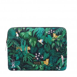 Casyx for MacBook SLVS-000020 Fits up to size 13 /14 ", Sleeve, Deep Jungle, Waterproof