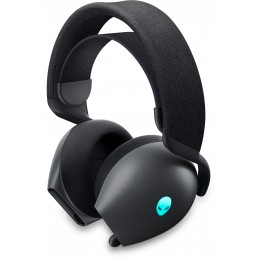 Dell Alienware Dual Mode Wireless Gaming Headset AW720H Over-Ear, Built-in microphone, Dark Side of the Moon, Noise canceling, W