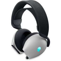 Dell Alienware Dual Mode Wireless Gaming Headset AW720H Over-Ear, Built-in microphone, Lunar Light, Noise canceling, Wireless