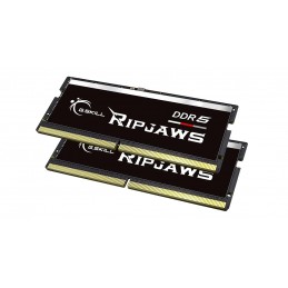 G.Skill Ripjaws 64GB (32GBx2) GB, DDR5, 4800 MHz, Notebook, Registered No, ECC No, 2x32 GB