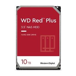 HDD|WESTERN DIGITAL|Red Plus|10TB|SATA 3.0|256 MB|7200 rpm|3,5"|WD101EFBX