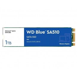 SSD|WESTERN DIGITAL|Blue SA510|1TB|M.2|SATA 3.0|Write speed 520 MBytes/sec|Read speed 560 MBytes/sec|2.38mm|TBW 400 TB|MTBF 1750