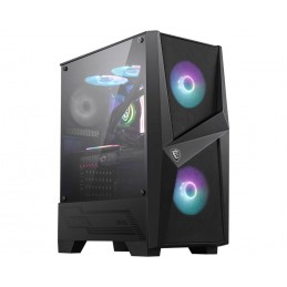 Case|MSI|MAG Forge 100R|MidiTower|Not included|ATX|MicroATX|MiniITX|Colour Black|MAGFORGE100R