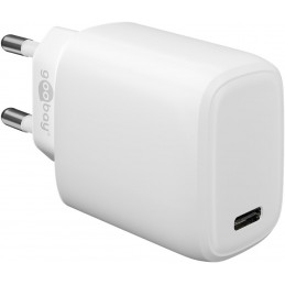 Goobay USB-C PD (Power Delivery) Fast Charger 53865 Fast charging, White, 20 W