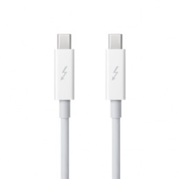 Apple Thunderbolt 0.5m Male, Male, 0.5 m, White