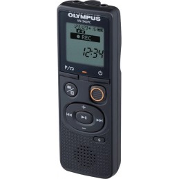 Olympus Digital Voice Recorder (OM Branded) VN-540PC Segment display 1.39', WMA, Black