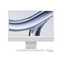 Apple iMac 24 4.5K Retina, Apple M3 8C CPU, 10C GPU/8GB/256GB SSD/Silver/RUS Apple