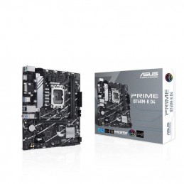 Mainboard|ASUS|Intel B760 Express|LGA1700|Micro-ATX|Memory DDR4|Memory slots 2|2xPCI-Express 4.0 1x|1xPCI-Express 4.0 16x|2xM.2|